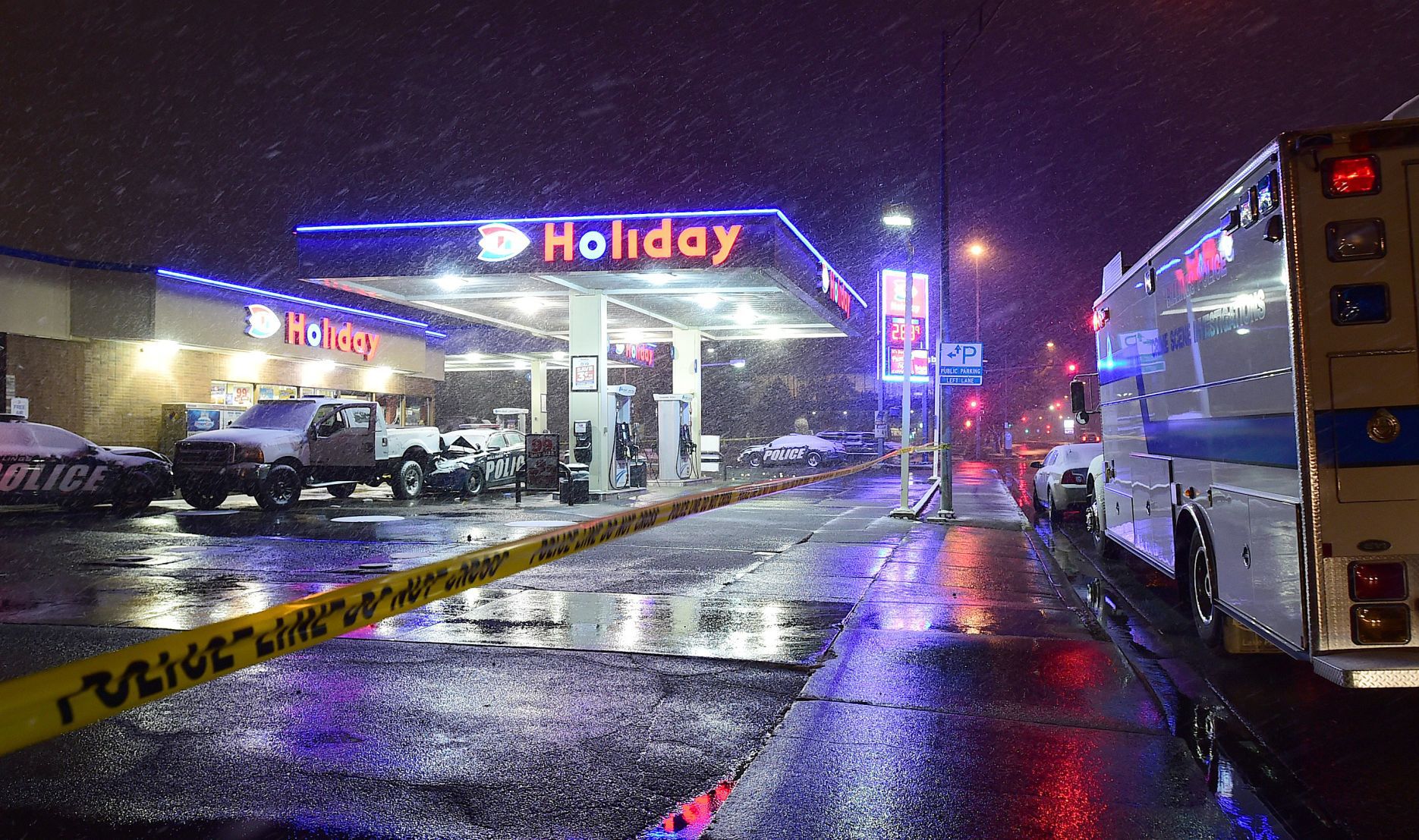 Police at Holiday